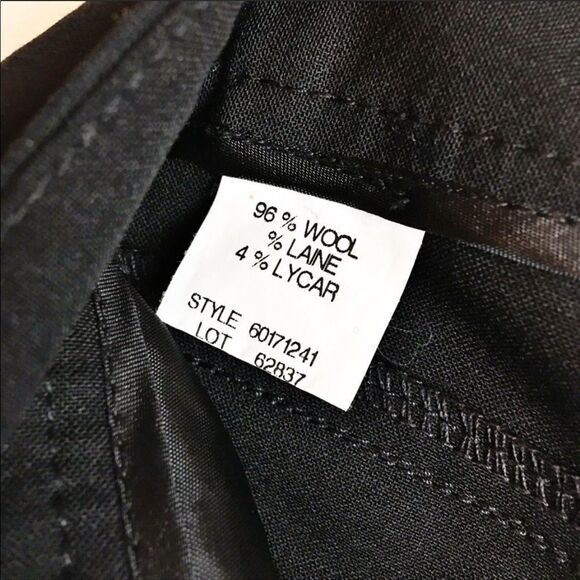 Euc Theory black wool chino dressy shorts sz 4 - Picture 4 of 4